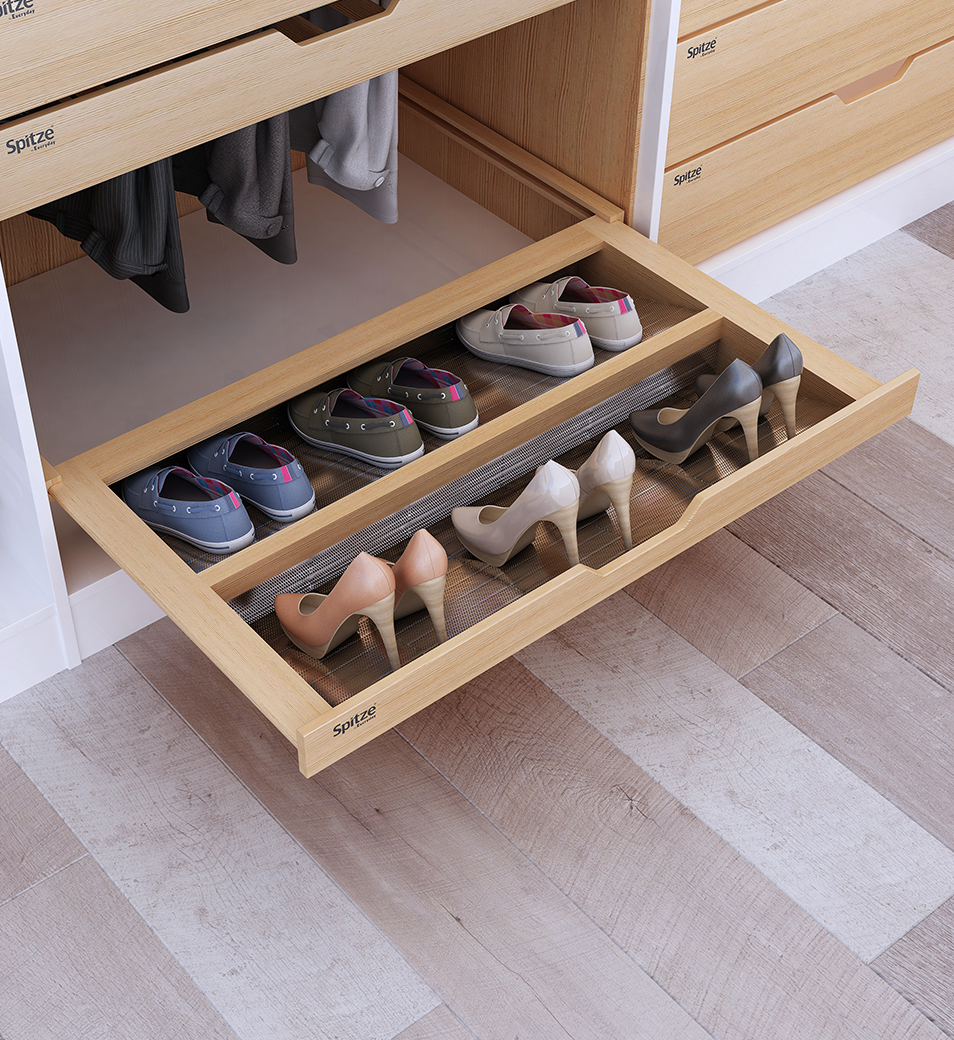 Wooden Shoe Rack 900MM - Spitze By Everyday