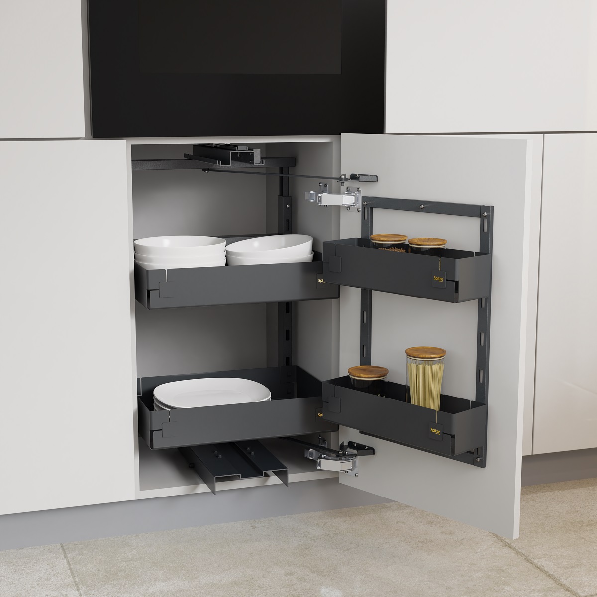 Anthracite Larder Unit 650