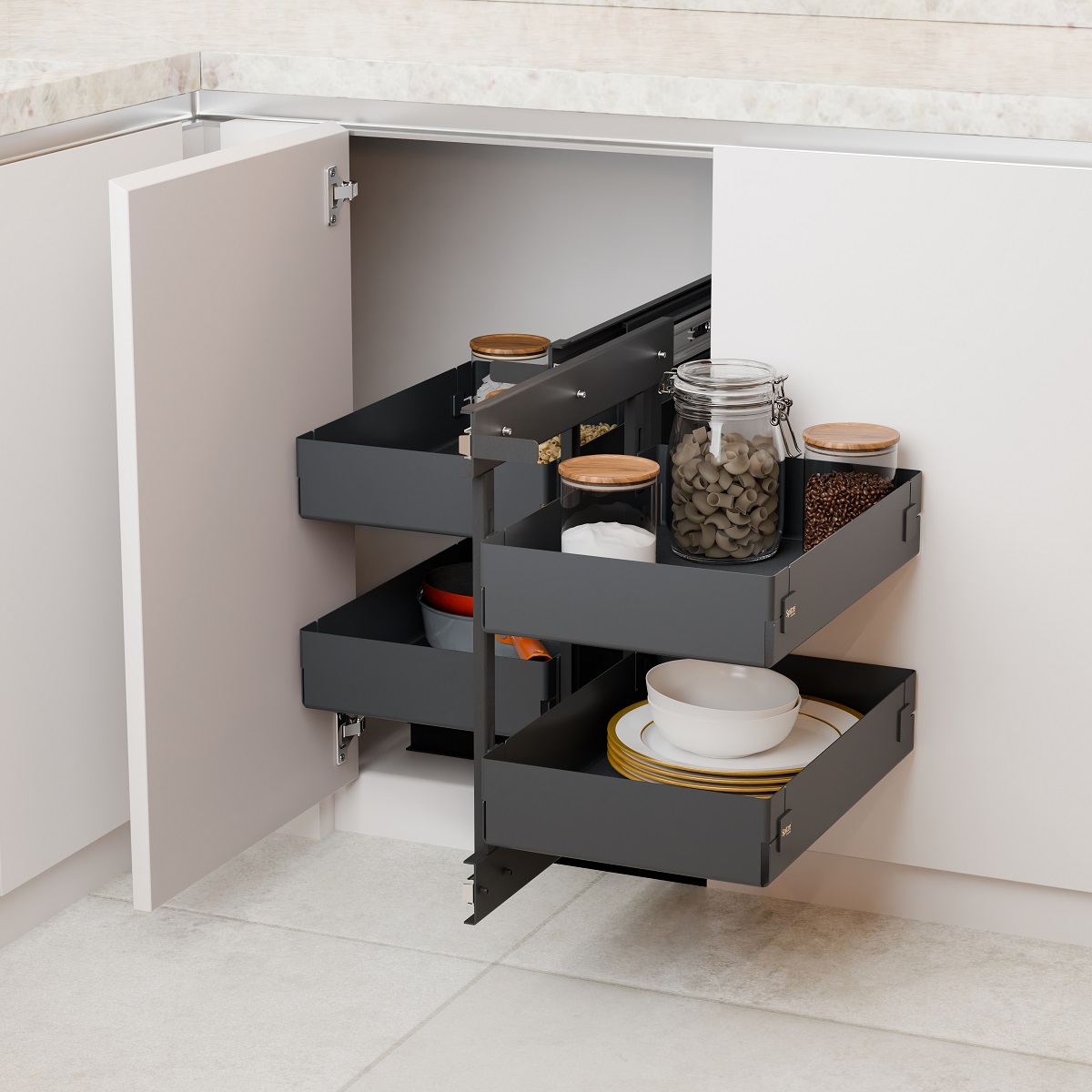 Anthracite Blind Corner