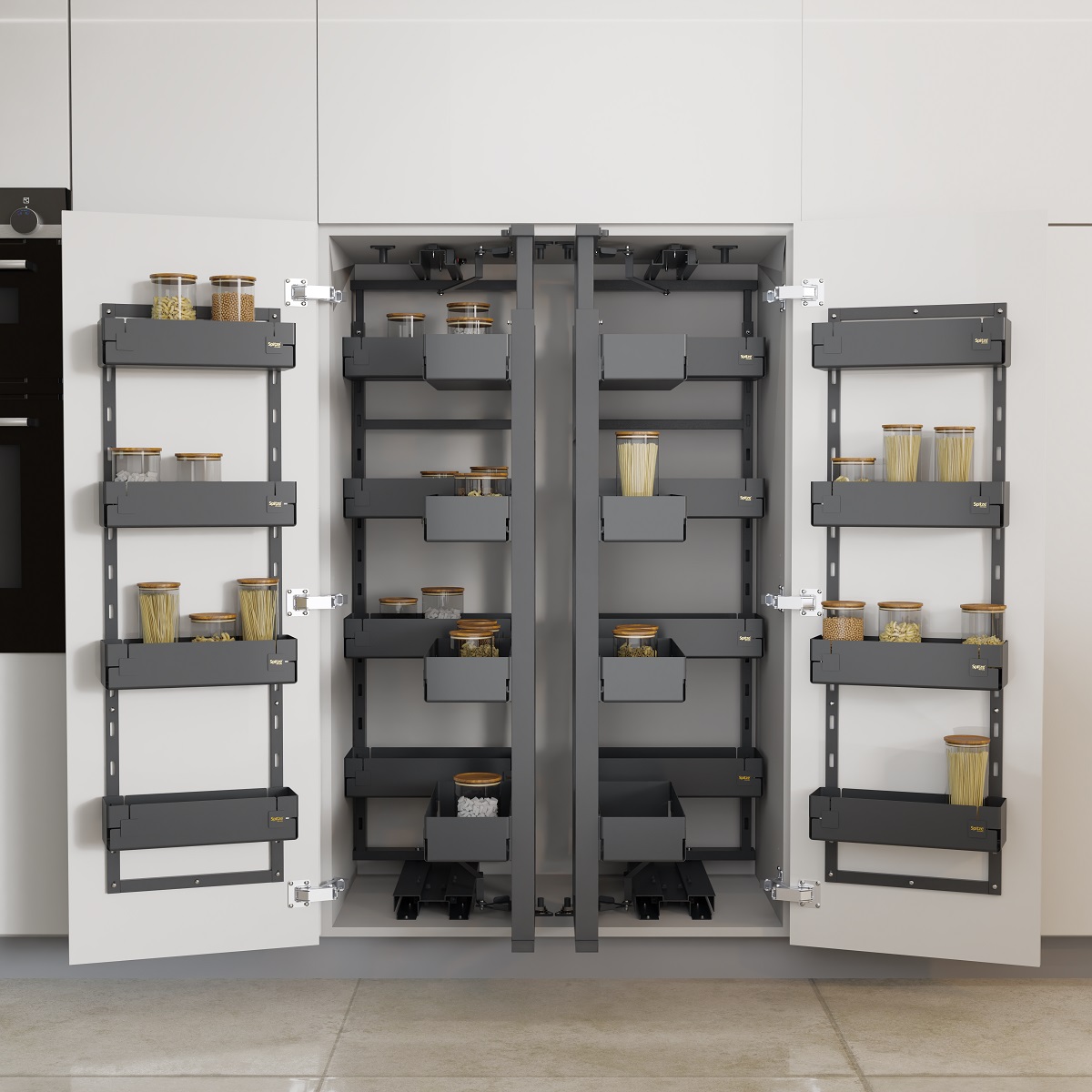 Anthracite Half Pantry Unit 1250 & 1850