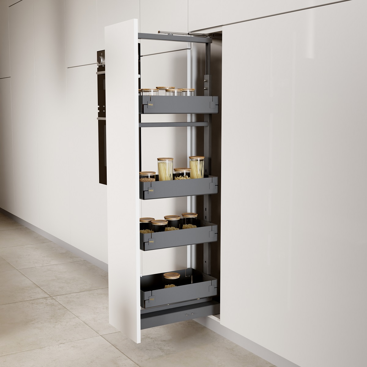 Anthracite Tall Unit 1250